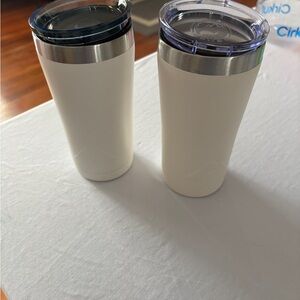 Polar Camel Insulated Cream Travel Mugs bundle 20 Oz